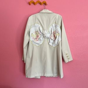 Vintage reworked bow jacket